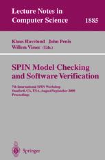 Front cover of SPIN Model Checking and Software Verification, SPIN 2000