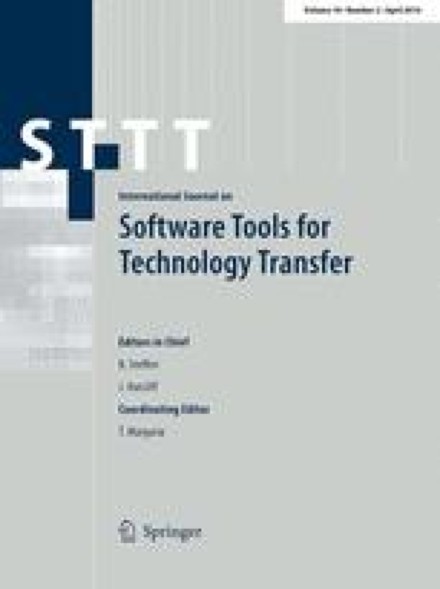 Cover of STTT, volume 18, issue 2, April 2016